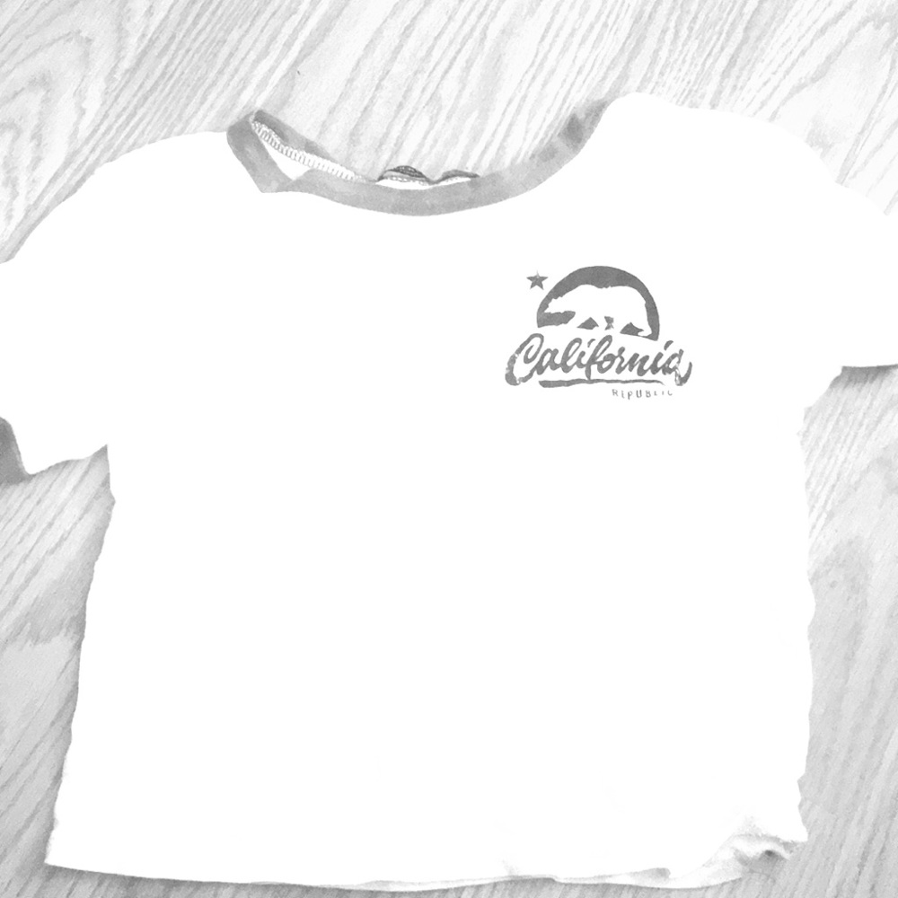California republic crop top